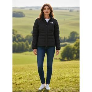 The North Face Lightweight Harway Quilted Puffer Jacket Women's Sz Lg #NF0A35BY